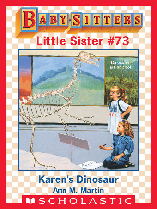 Title details for Karen's Dinosaur by Ann M. Martin - Available